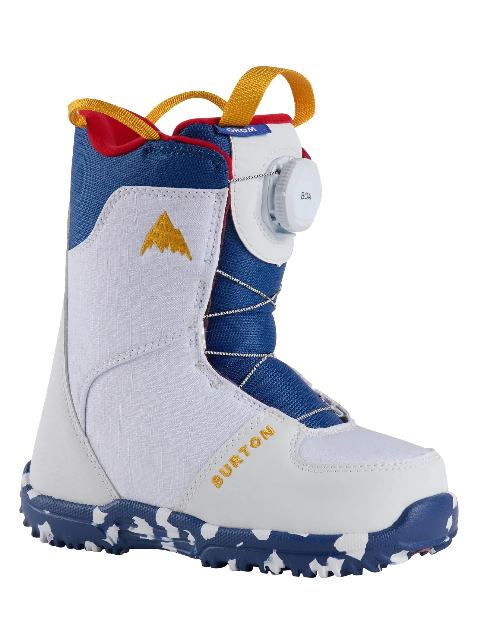 Burton Kids Grom BOA Snowboard Boots White 3K