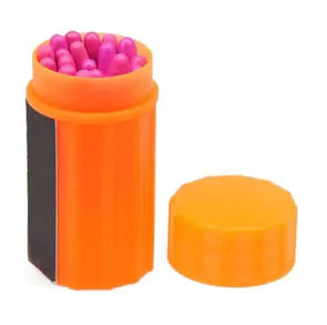 20Pcs Waterproof Stormproof Matches for Camping Gear
