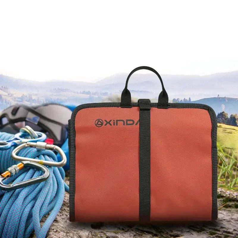 Climbing Gear Storage Bag with Quick Lock and Straps