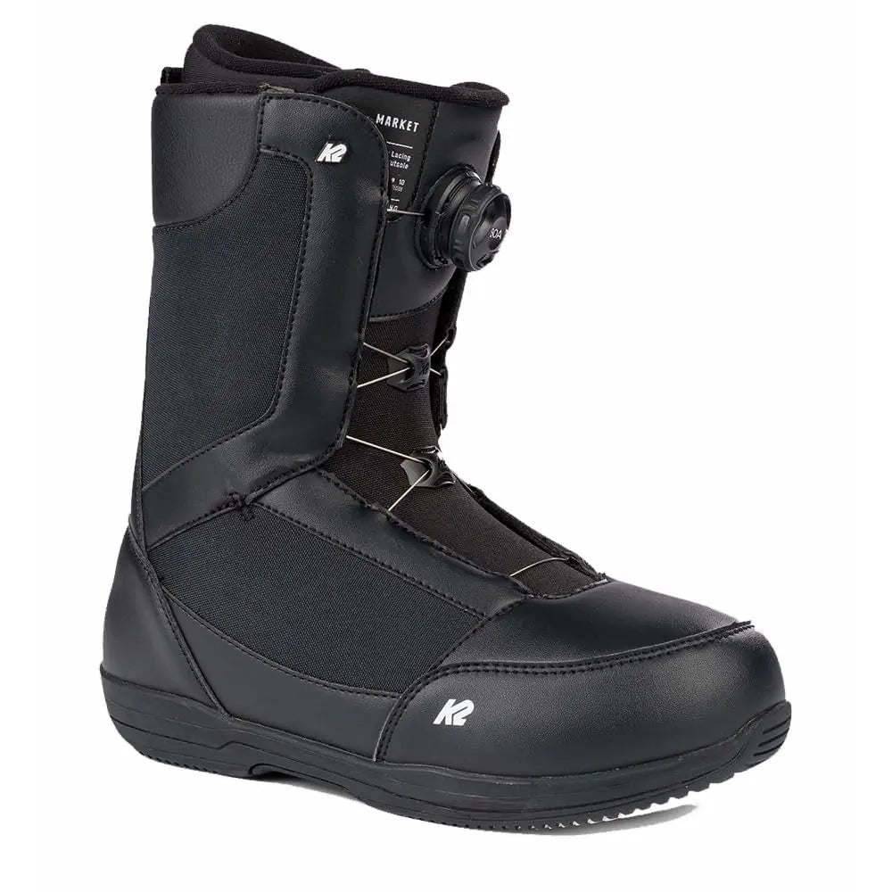K2 Market Mens Snowboard Boots Black 13