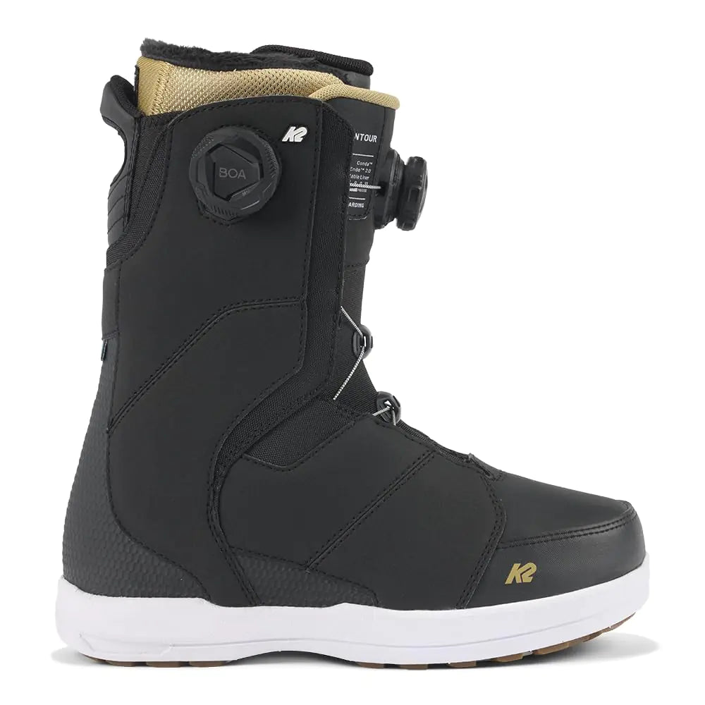 K2 Contour Womens Snowboard Boots Black 11